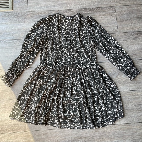 Zara Chiffon Polka Dots Tunics  Mini Dress - Picture 13 of 15